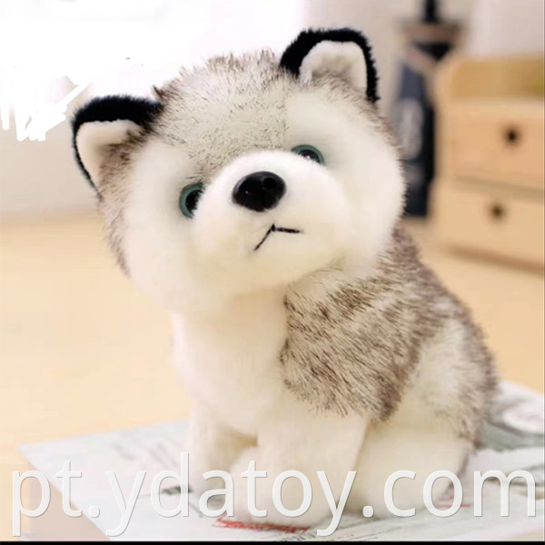 Plush husky toys